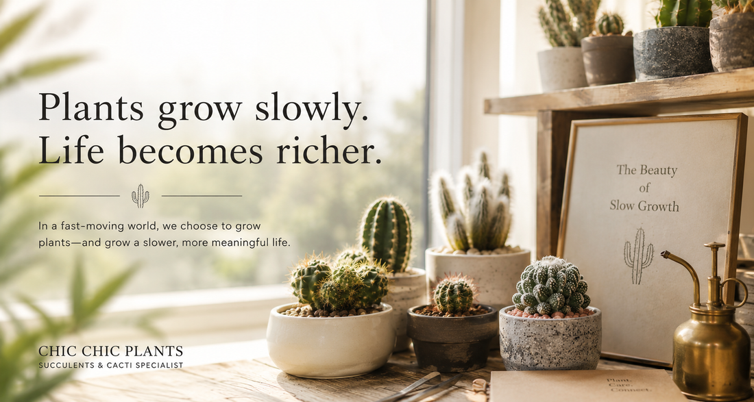 We grow plants. They grow us.