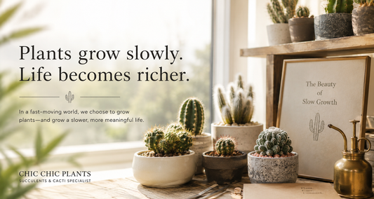 We grow plants. They grow us.