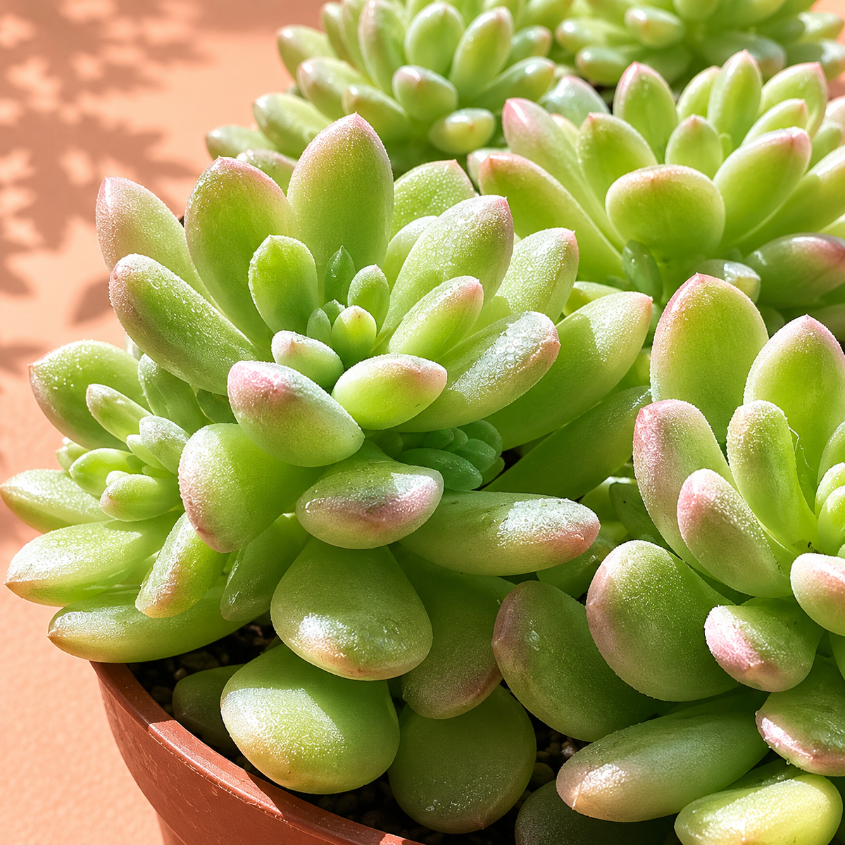 Pink Sedum Succulent in 8.5cm Nursery Pot
